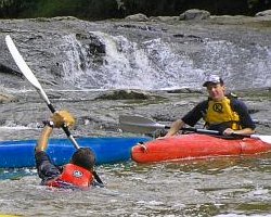 canoeing eskimo roll balance