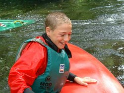 canoeing eskimo roll balance