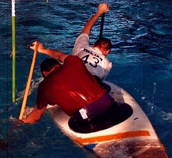 Canoeing fully clothed